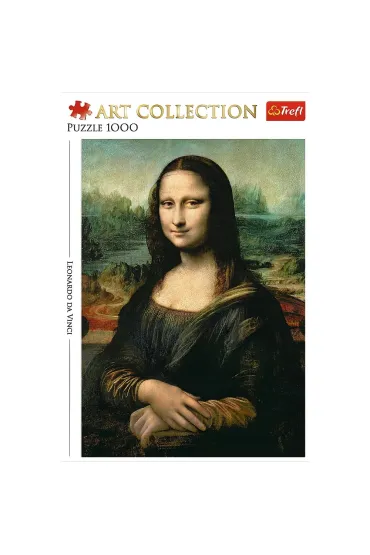 Puzzle 1000 el. Art Collection. Mona Lisa Trefl