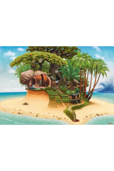 Puzzle 1000 Summer Madeira Art Collection CASTOR Castorland