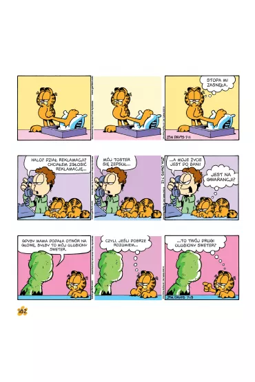 Garfield. T�usty koci tr�jpak. Tom 14 - Jim Davis
