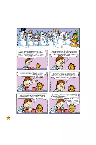 Garfield. T�usty koci tr�jpak. Tom 14 - Jim Davis
