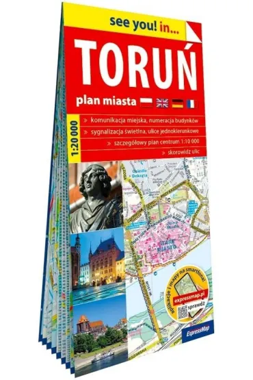 Toru� plan miasta 1:20 000