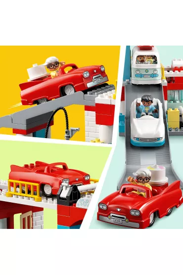 LEGO DUPLO Parking pi�trowy i myjnia samochodowa 10948
