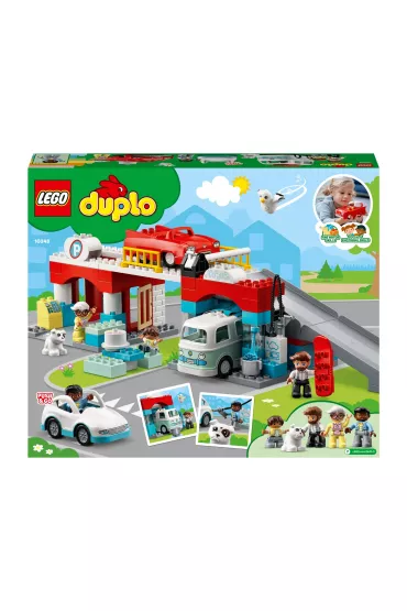 LEGO DUPLO Parking pi�trowy i myjnia samochodowa 10948