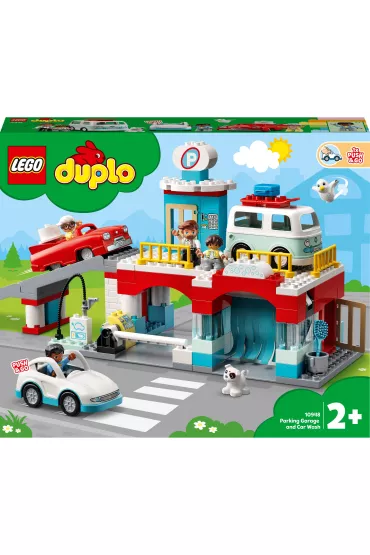 LEGO DUPLO Parking pi�trowy i myjnia samochodowa 10948