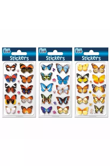 Sticker Boo Naklejki Motyle 6,6 x 12,6 cm
