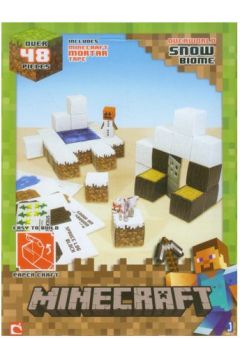 Minecraft Papercraft. Zestaw nieny wiat Tm Toys