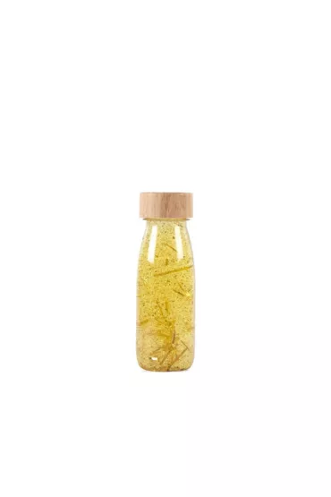 Petit Boum Butelka sensoryczna Float z�ota