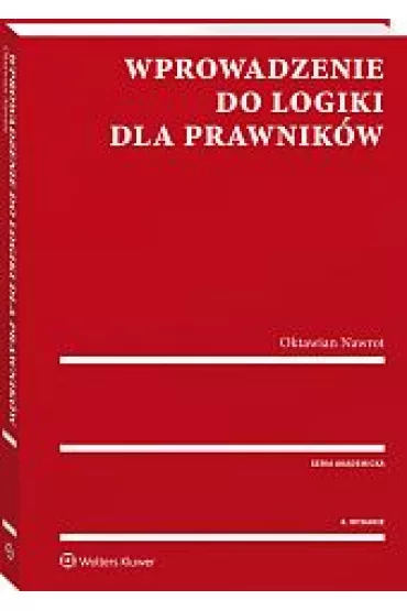 Wprowadzenie do logiki dla prawnik�w - Oktawian Nawrot