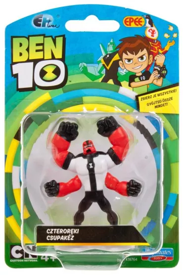 Ben 10: Mini figurka do kolekcjonowania blister Czteror�ki Csupakez