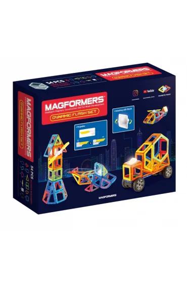 Magformers. Dynamic Flash 54 element�w