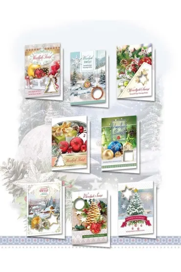 Top Graphic Karnet B6 Bo�e Nar. Z op�atkiem �wiecki MIX 10 szt.