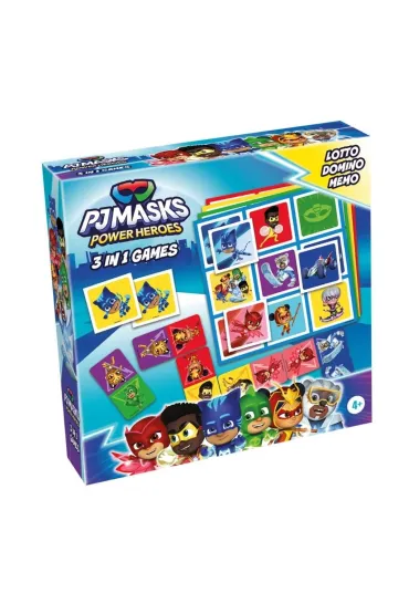 Pid�amersi 3w1 Lotto, Domino, Memo