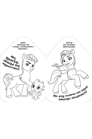 My Little Pony. Nowe pokolenie. Ksi��eczka kredeczka
