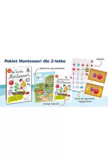 Teczka Montessori. 2 lata. Kapitan Nauka - Zuzanna  Osuchowska