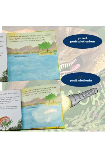 Dinozaury. Pod�wietl i Odkryj - Lucy  Cripps, Sara  Hurst