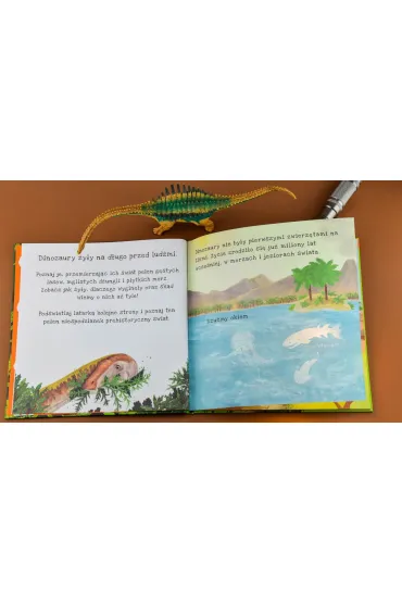 Dinozaury. Pod�wietl i Odkryj - Lucy  Cripps, Sara  Hurst