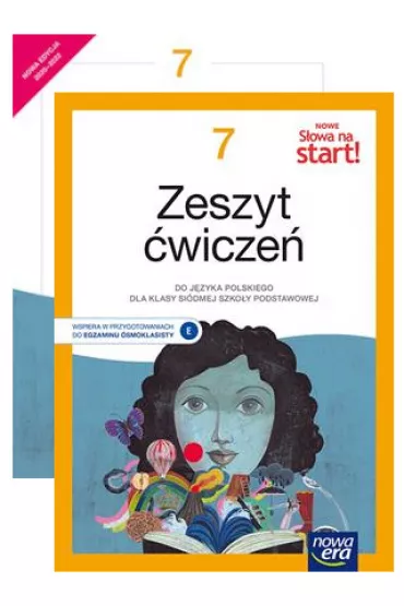 Pakiet Nowe S�owa na start! Klasa 7. Podr�cznik i zeszyt �wicze� dla szko�y podstawowej - Natalia Bielawska, Joanna Ginter, Joanna Kostrzewa, Joanna Ko�cierzy�ska, Joanna Krzemi�ska, Katarzyna ��ka