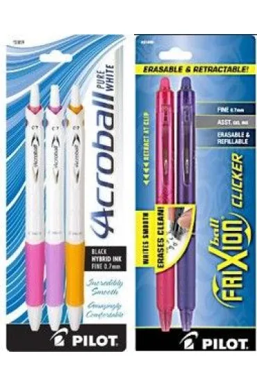 Pilot D�ugopis olejowy Acroball White M Begreen