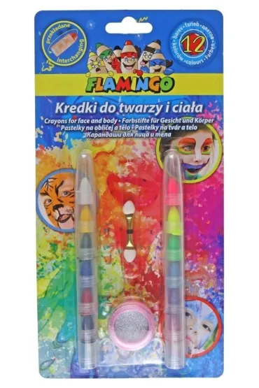Titanum Kredki segmentowe do malowania twarzy i cia�a FLAMINGO