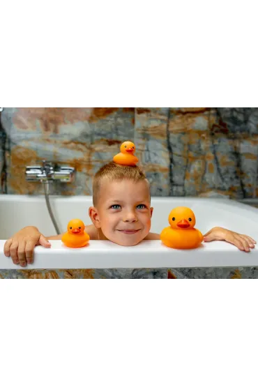 Kaczki do k�pieli z tabletkami barwi�cymi wod� Moms Care