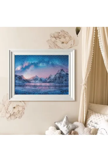 Puzzle 500 el. Peace Collection. Light Blue Clementoni