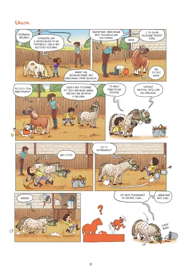 Komiksy s� super Z rozwian� grzyw�. Ko� by si� u�mia�! Tom 2 - Miss Prickly, Laurent Dufreney