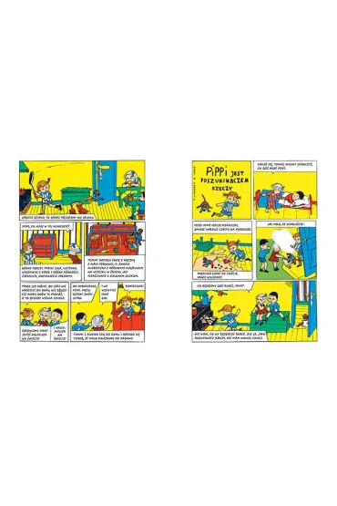 Pippi si� wprowadza i inne komiksy. Pippi. Tom 1 - Astrid Lindgren, Ingrid Vang Nyman
