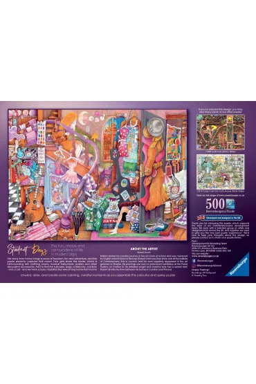 Puzzle 500 el. 2D Artystyczny nie�ad Ravensburger