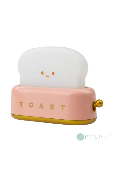 Marys Lampka nocna LED toster r�owy