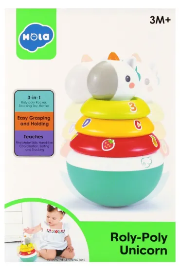 Piramidka wa�ka wsta�ka 19x13x13 PLX hola SMILY PLAY SN787
