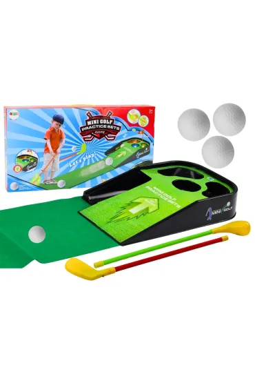 Zestaw do mini golfa d�wi�ki �wiat�a LeanToys