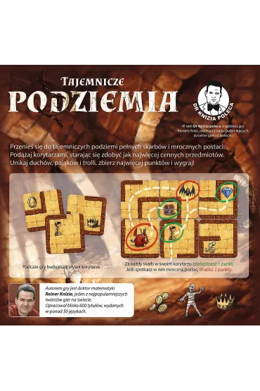 GRA TAJEMNICZE PODZIEMIA-TREFL - Reiner Knizia
