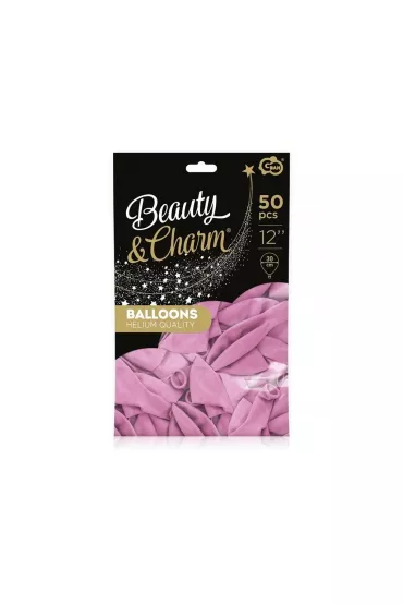 Godan Balony Beauty&Charm makaronowe liliowe 30cm