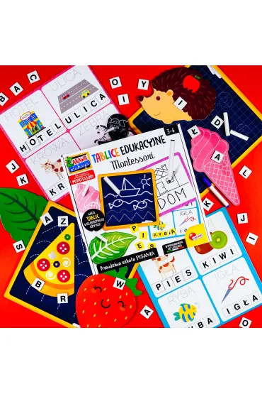 Montessori. Tablice edukacyjne Lisciani