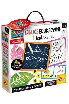 Montessori. Tablice edukacyjne Lisciani