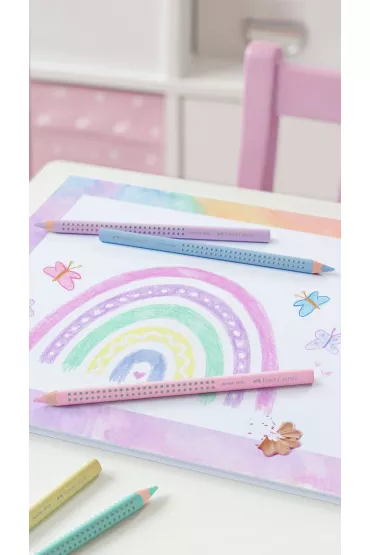 Faber-Castell Kredki Jumbo Grip pastel 5 szt.