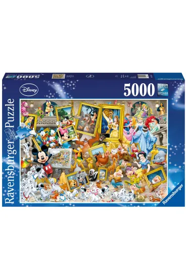 Puzzle 5000 el. Postacie Disney Ravensburger