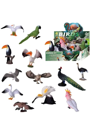 Figurka ptaka MIX