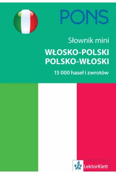 S�ownik mini w�osko-polski, polsko-w�oski 15 000 hase� i zwrot�w