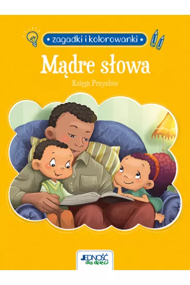 Zagadki i kolorowanki. M�dre s�owa. Ksi�ga Przys��w - Agnes De Bezenac, Salem De Bezenac