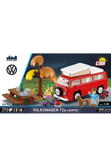 Action town Volkswagen T2a Camper Van