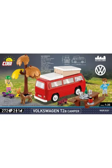 Action town Volkswagen T2a Camper Van