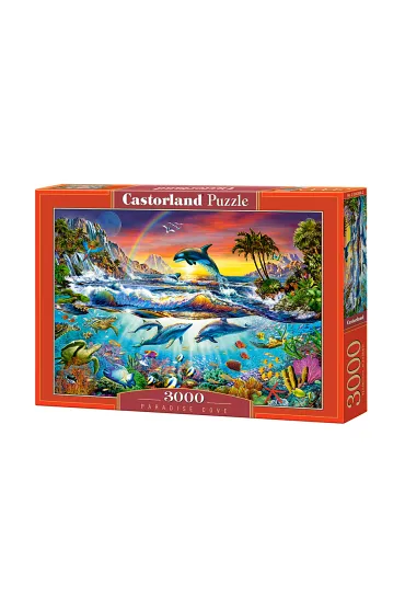 Puzzle 3000 el. Zatoka Paradise Castorland