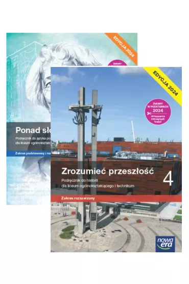 Pakiet podr�cznik�w: Ponad s�owami, Zrozumie� przesz�o��. Liceum i technikum. Klasa 4. Edycja 2024 - Agnieszka Zieli�ska, Robert �niegocki, Joanna Ginter, Joanna Ko�cierzy�ska, Anna Cisowska, Aleksandra Wr�blewska, Ma�gorzata  Matecka, Joanna Baczy�ska-Wybra�ska