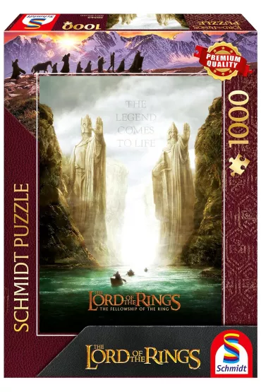 Puzzle 1000 el. PQ W�adca Pier�cieni: Dru�yna pier� Schmidt