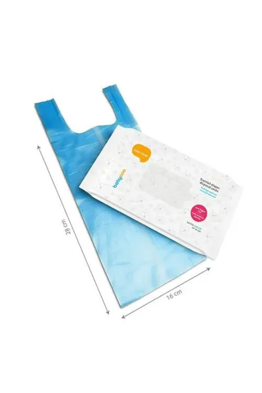 Babyono Pachn�ce woreczki na zu�yte pieluszki 100 szt.