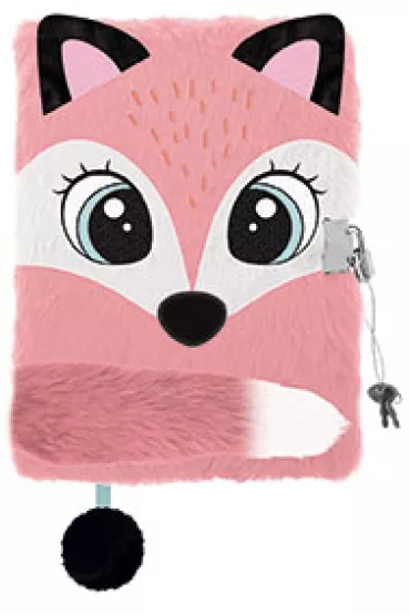 Pami�tnik z k��dk� 3D w�ochacz A5 96 kartek Bambino Premium Fox