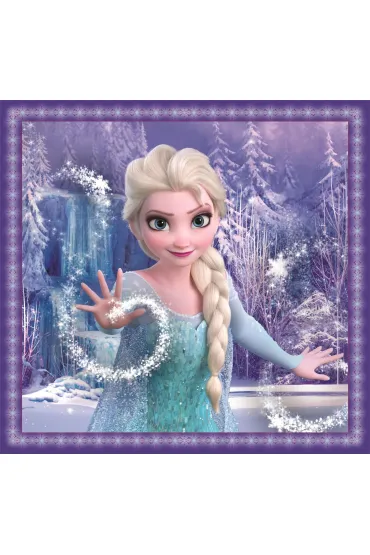 Puzzle 3x48 el. SuperColor. Frozen Clementoni