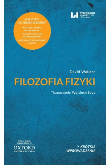 Filozofia fizyki - Dawid Wallace