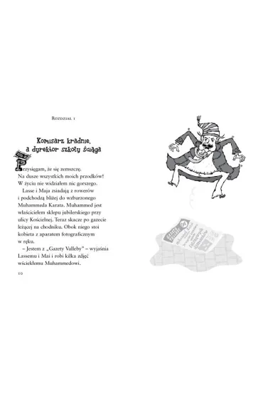 Tajemnica gazety. Biuro Detektywistyczne Lassego i Mai. Tom 8 - Martin Widmark, Helena Willis